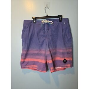 American Eagle Men's size L Blue Peach Tye‎ Die Board Shorts